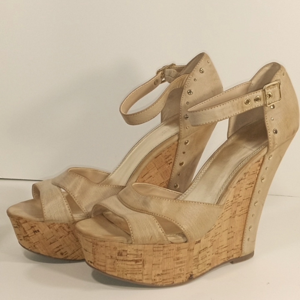 Platform wedge open toe limited offer